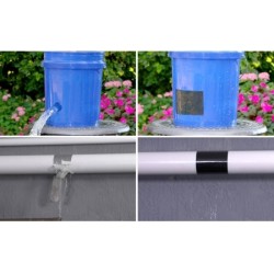 Лента водоустойчива самозалепваща, 1.45*0.10 м, Черна 130760