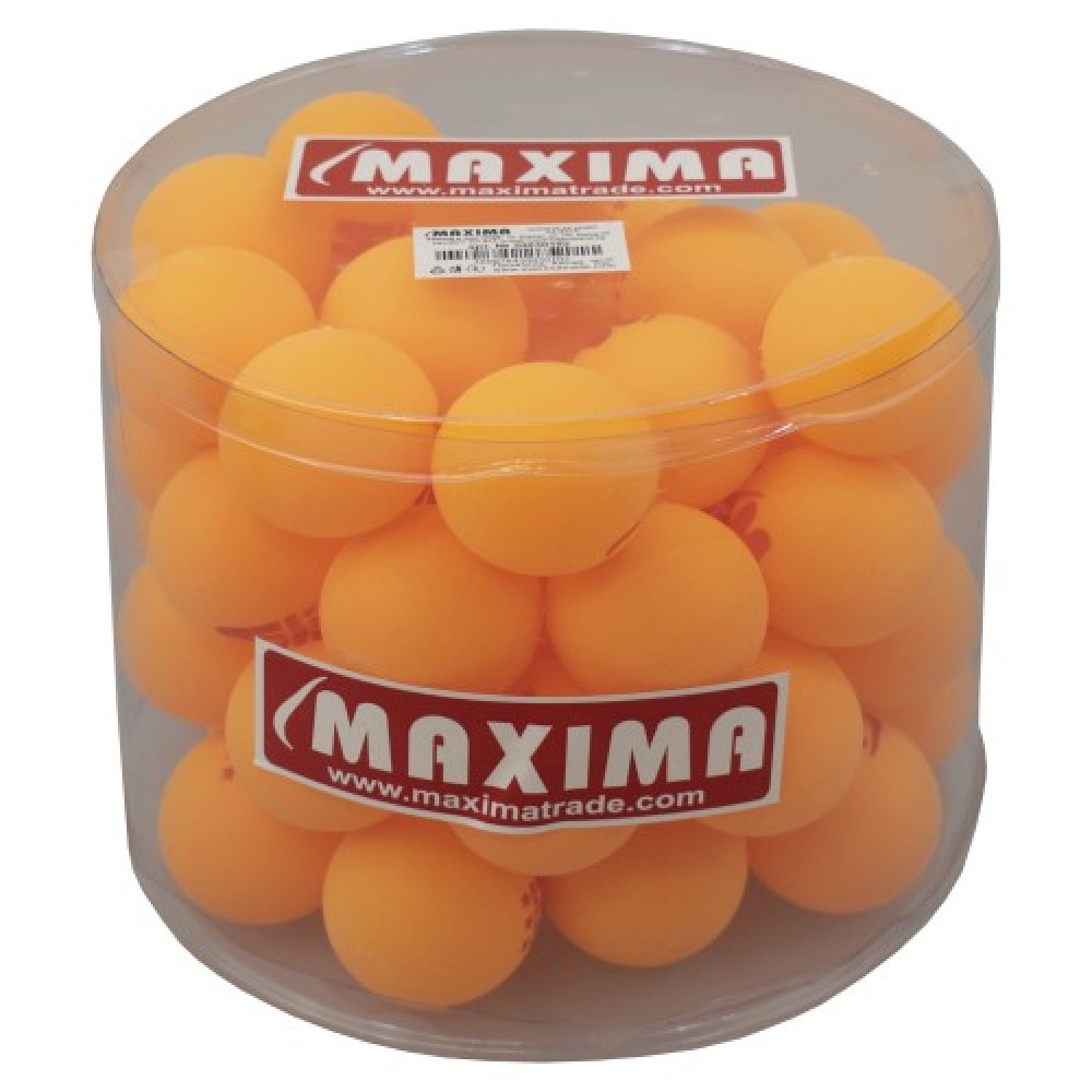 Tопче за тенис на маса MAXIMA 40+, Оранжево 20030102 Tопче за тенис на маса MAXIMA 40+, Оранжево 20030102