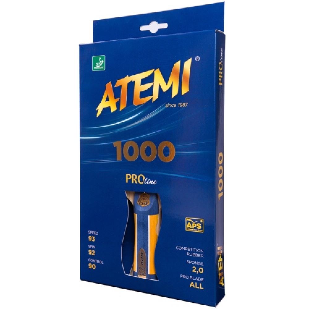 Хилка за тенис на маса ATEMI 1000 Pro line ITTF 200335 Хилка за тенис на маса ATEMI 1000 Pro line ITTF 200335