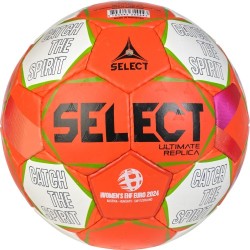 Топка хандбална SELECT Ultimate Replica V24, EHF Approved, Ръчно шита, Размер 0, 200621