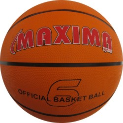 Топка баскетболна MAXIMA, Гумена, Размер 6, 200661