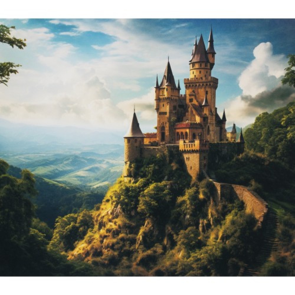 Комплект,рисуване,номера,платно,40х30см,Модел1