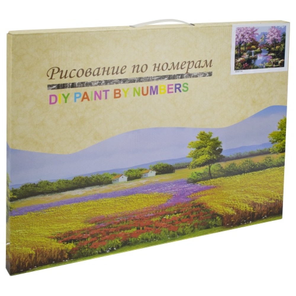Комплект за рисуване по номера с платно 50х40 см, Модел 23, 27014623 Комплект за рисуване по номера с платно 50х40 см, Модел 23, 27014623