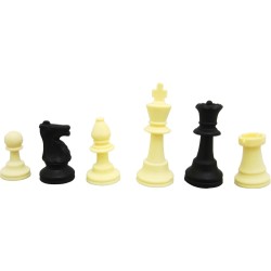 шах, с, полиетиленово, платно, и, PVC, фигури