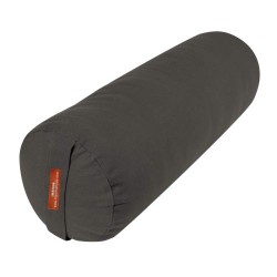 Йога болстер цилиндричен (възглавница, зафу) MAXIMA, Сив, 71x25x25 см