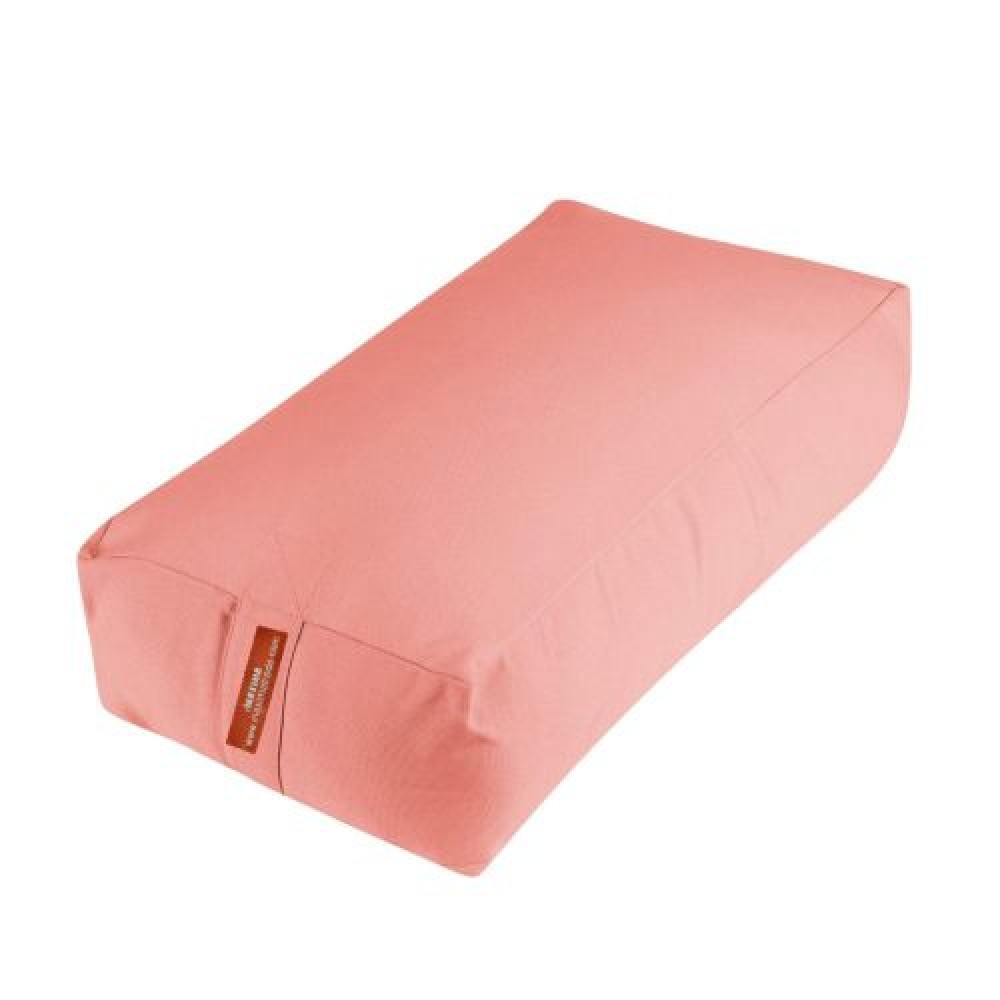 Йога, болстер, правоъгълен, възглавница, MAXIMA, Розов