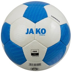 Футболна топка JAKO Striker 2.0 FIFA Basic, размер 5, бял със син 360002