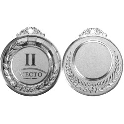 Медал с трикольорна лента MAXIMA, 6 см, За второ място OOO17202