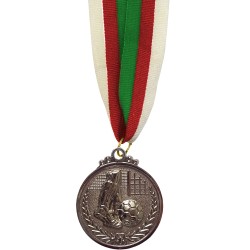 Медал футбол, 4 см, Сребърен OOO17802