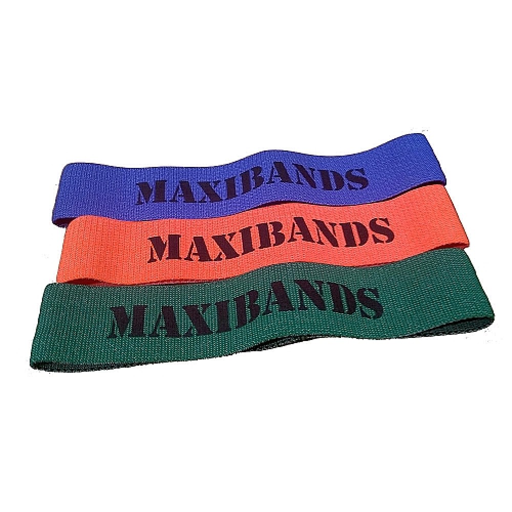 Ластични ленти от плат MAXIMA Maxibands, Кръгли, Комплект 3 броя Ластични ленти от плат MAXIMA Maxibands, Кръгли, Комплект 3 броя