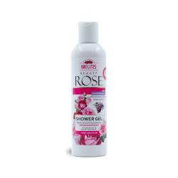 Душ-гел "Melitis Beauty Rose" с масло от гроздови семки и розмарин 250 ml
