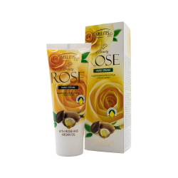 Крем за ръце "Melitis Beauty Rose" с арганово и розово масло 75 ml