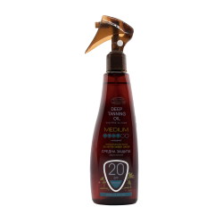 Масло за интензивен загар “Melitis” SPF20 200 ml