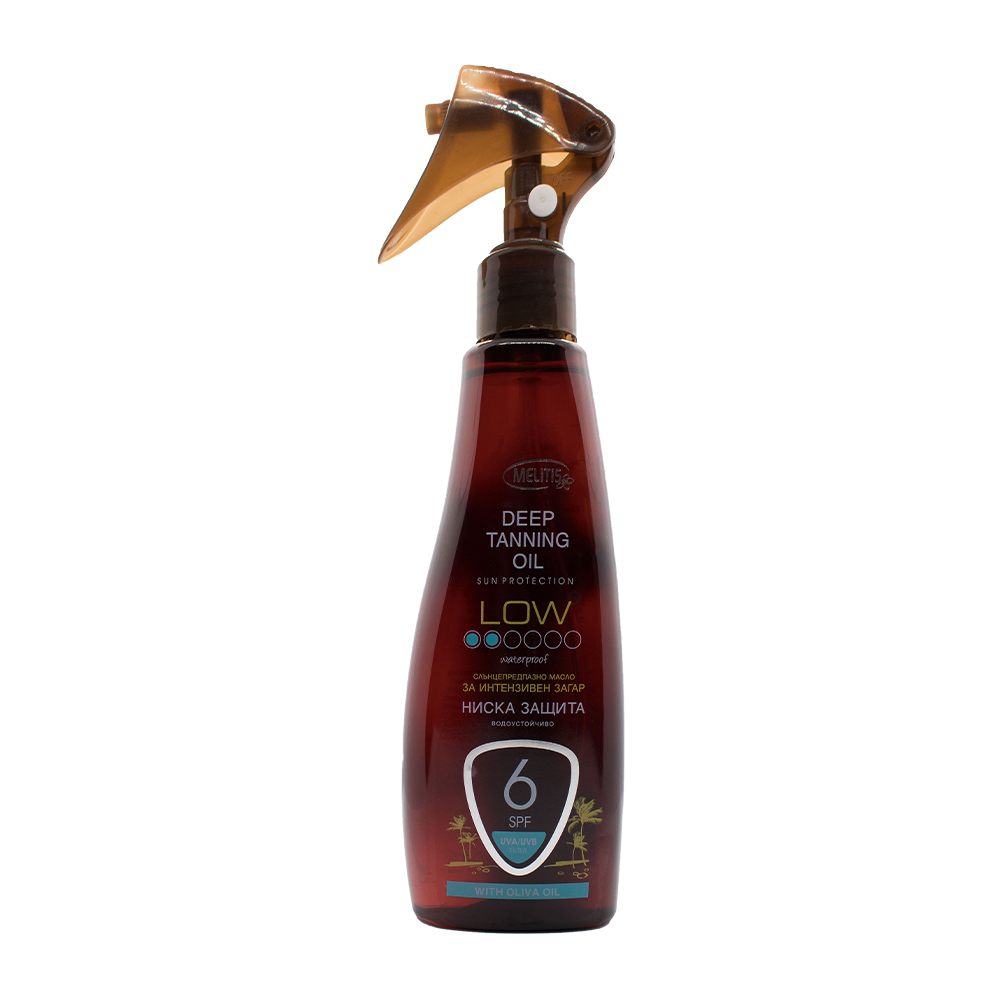 Масло за интензивен загар “Melitis” SPF6 200 ml Масло за интензивен загар “Melitis” SPF6 200 ml