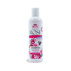 Шампоан за коса "Melitis Beauty Rose" с масло от гроздови семки и розмарин 250 ml