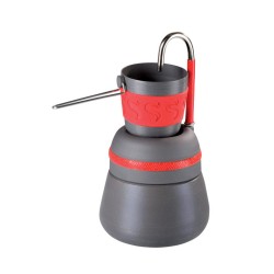 Къмпинг кафеварка с 2 чаши Meva, UGD14002