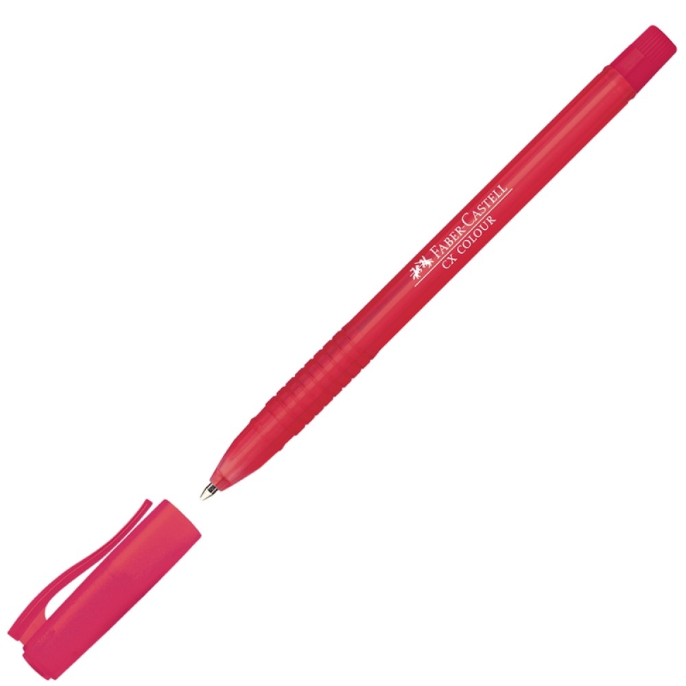 Faber-Castell Ролер CX, 1.0 mm, червен Faber-Castell Ролер CX, 1.0 mm, червен