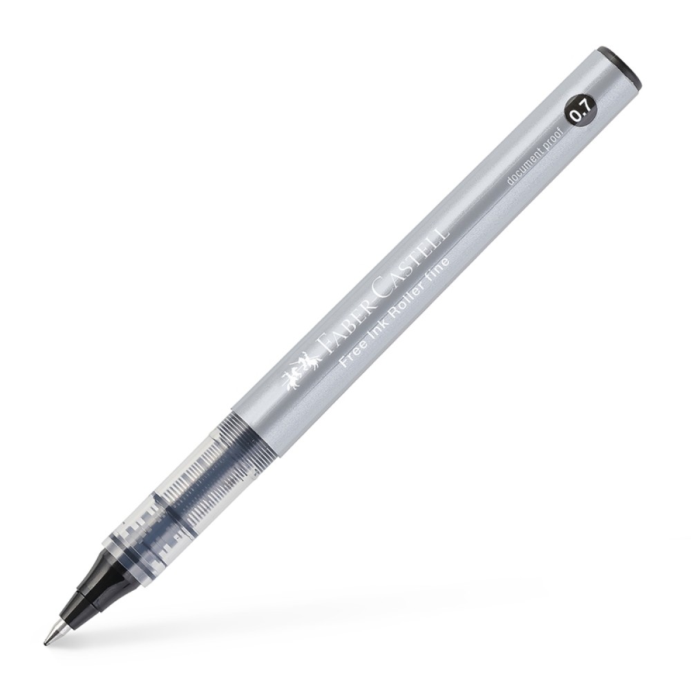 Faber-Castell Ролер Free Ink, 0.7 mm, черен Faber-Castell Ролер Free Ink, 0.7 mm, черен