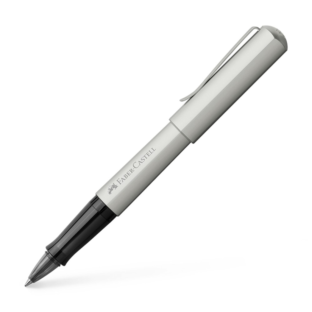 Faber-Castell Ролер Hexo, матово - сребрист Faber-Castell Ролер Hexo, матово - сребрист
