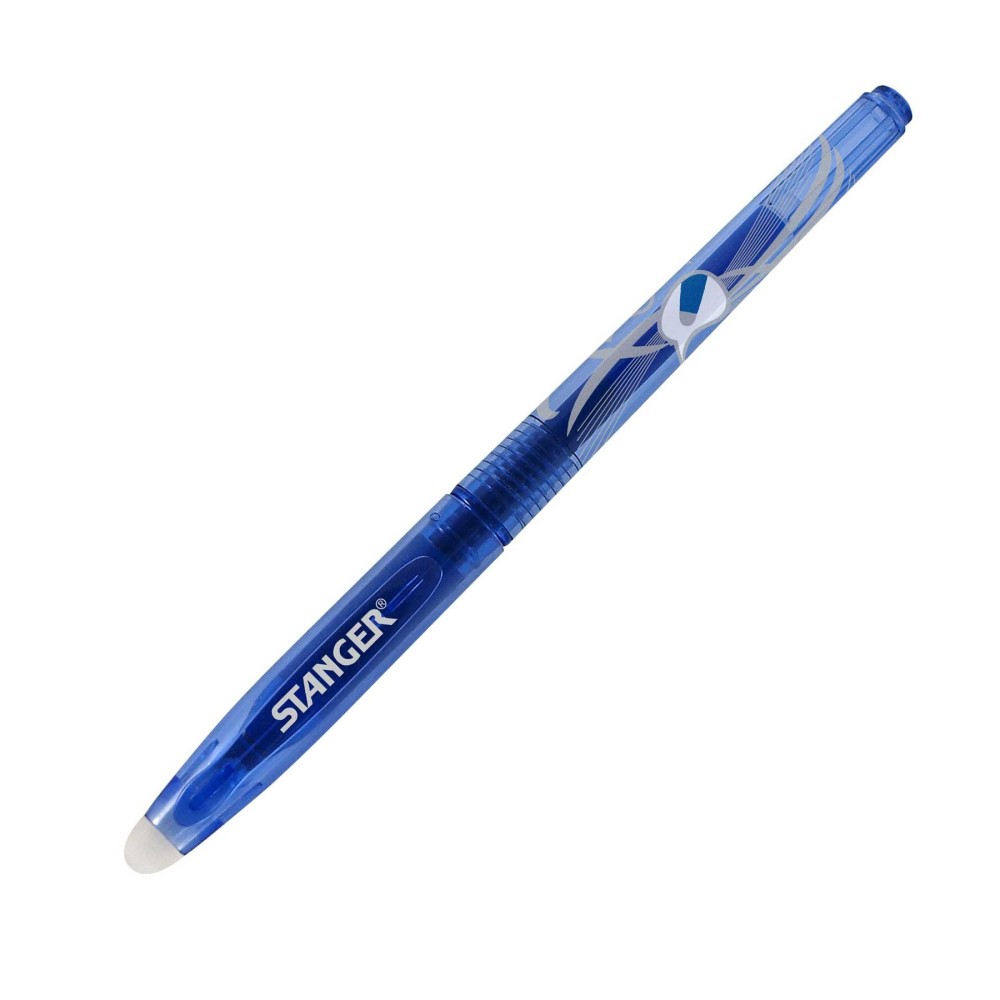 Stanger Гел ролер Softgrip, изтриваем, 0.7 mm, син Stanger Гел ролер Softgrip, изтриваем, 0.7 mm, син