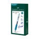 Faber-Castell Ролер Fast Gel, автоматичен, 0.7 mm, тюркоаз Faber-Castell Ролер Fast Gel, автоматичен, 0.7 mm, тюркоаз