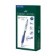 Faber-Castell Ролер Fast Gel, автоматичен, 0.7 mm, син Faber-Castell Ролер Fast Gel, автоматичен, 0.7 mm, син