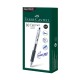 Faber-Castell Ролер Fast Gel, автоматичен, 0.7 mm, черен Faber-Castell Ролер Fast Gel, автоматичен, 0.7 mm, черен