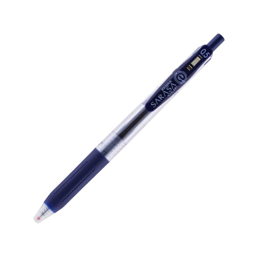 Zebra Гел ролер Sarasa Clip, автоматичен, 0.5 mm, синьо-черен Zebra Гел ролер Sarasa Clip, автоматичен, 0.5 mm, синьо-черен