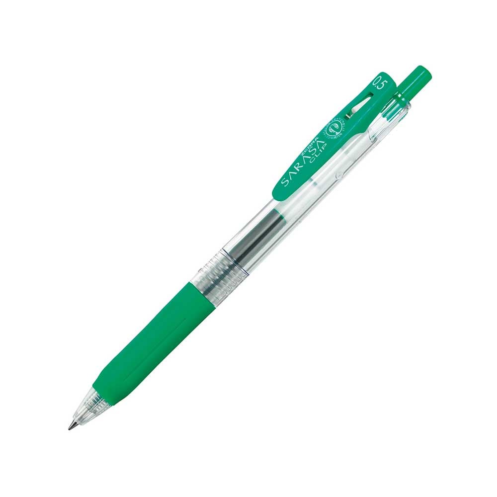 Zebra Гел ролер Sarasa Clip, автоматичен, 0.5 mm, зелен Zebra Гел ролер Sarasa Clip, автоматичен, 0.5 mm, зелен