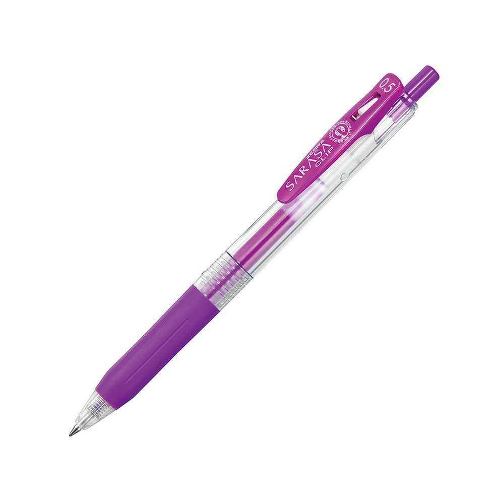 Zebra Гел ролер Sarasa Clip, автоматичен, 0.5 mm, лилав Zebra Гел ролер Sarasa Clip, автоматичен, 0.5 mm, лилав