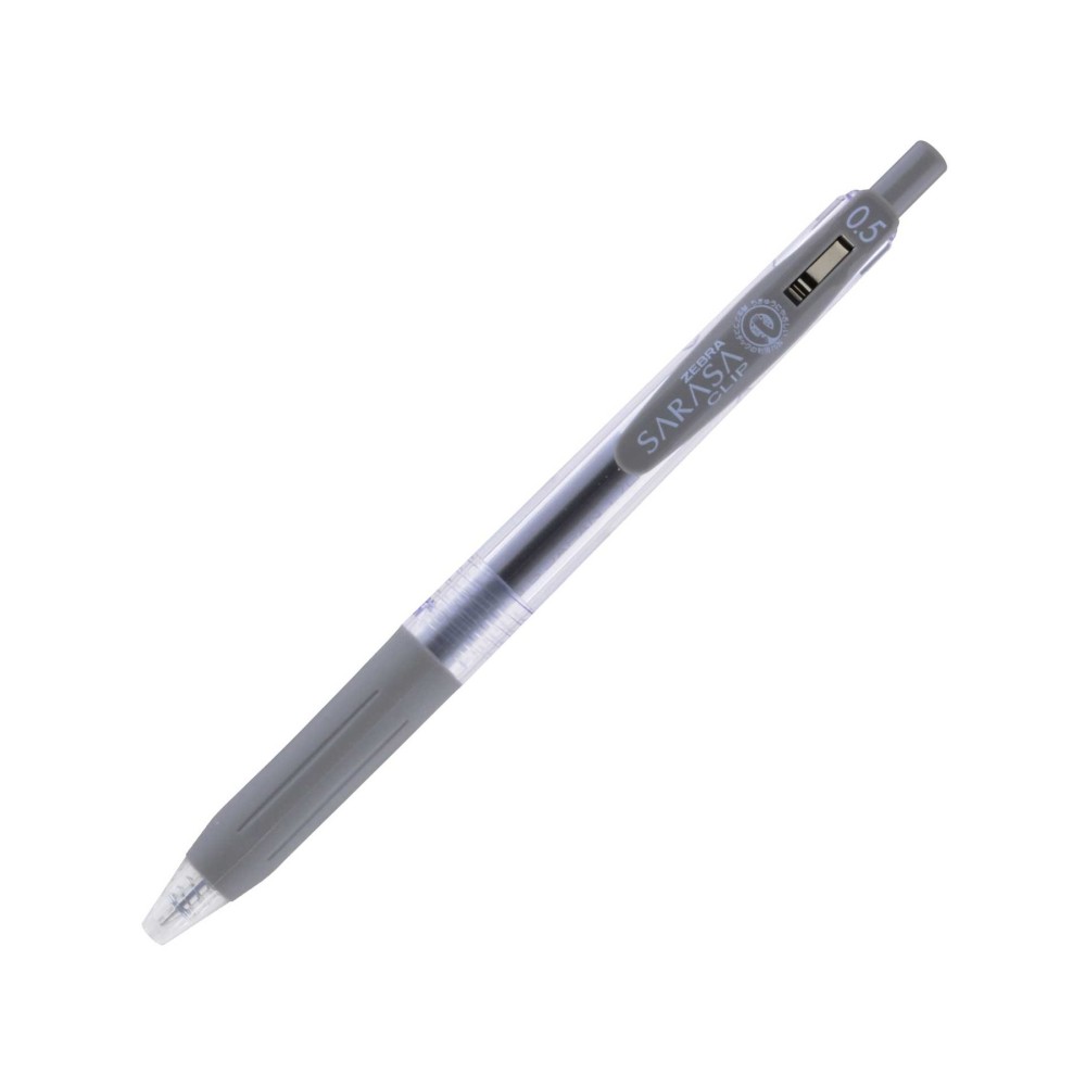 Zebra Гел ролер Sarasa Clip, автоматичен, 0.5 mm, сив Zebra Гел ролер Sarasa Clip, автоматичен, 0.5 mm, сив