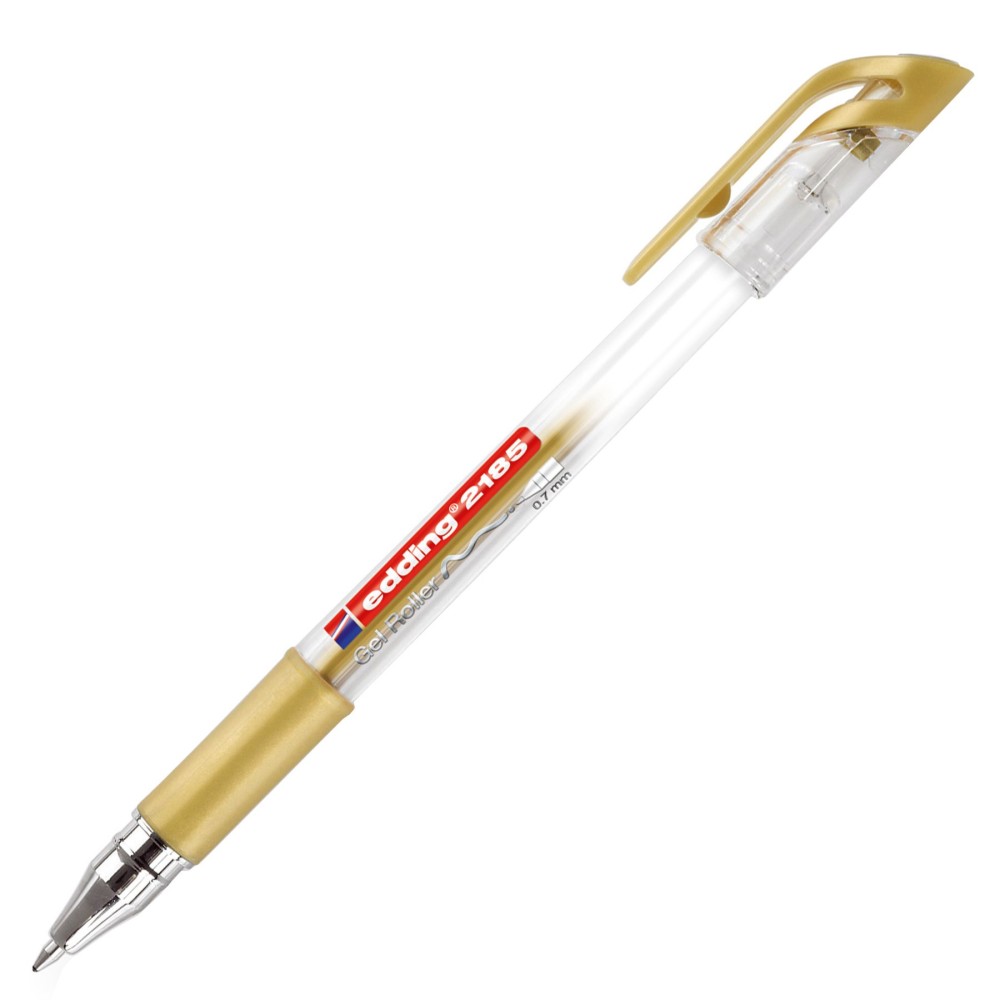 Edding Гел ролер 2185, 0.7 mm, златист Edding Гел ролер 2185, 0.7 mm, златист