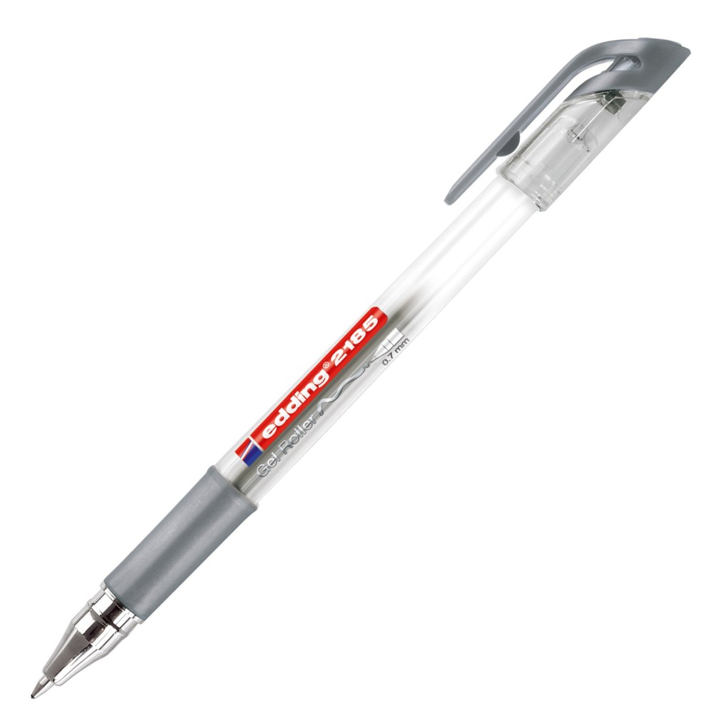 Edding Гел ролер 2185, 0.7 mm, сребрист Edding Гел ролер 2185, 0.7 mm, сребрист