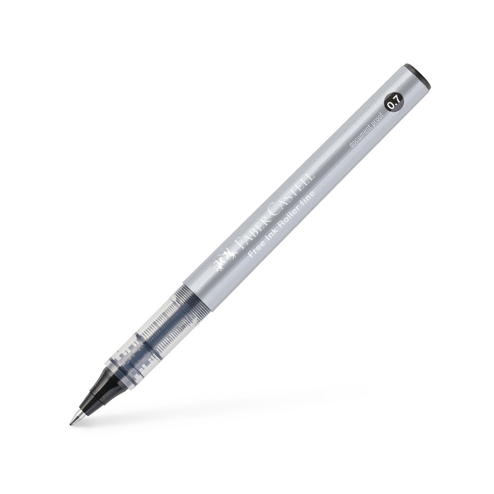 Faber-Castell Ролер Free Ink, 0.7 mm, черен Faber-Castell Ролер Free Ink, 0.7 mm, черен