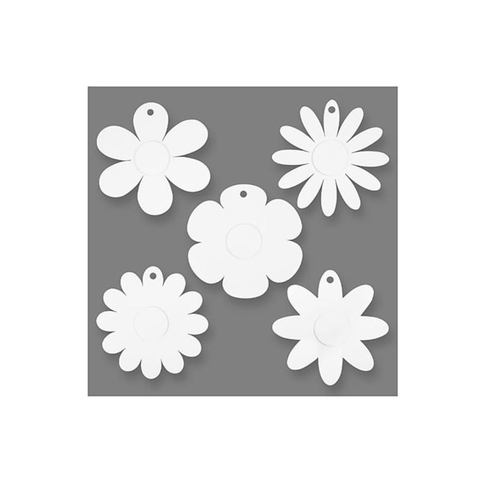 Creativ Company Цветя за оцветяване и декорация, 15 броя Creativ Company Цветя за оцветяване и декорация, 15 броя
