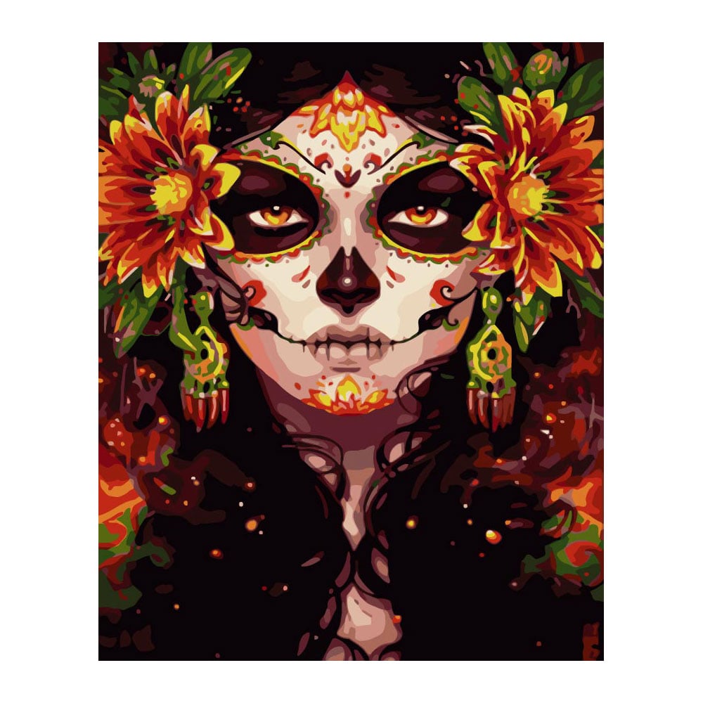 Foska Комплект рисуване по номера Catrina, 40 x 50 cm Foska Комплект рисуване по номера Catrina, 40 x 50 cm