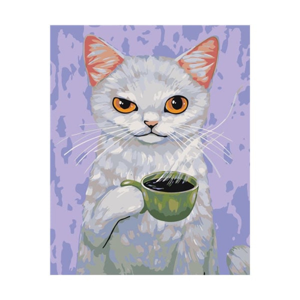 Foska Комплект рисуване по номера Grumpy, 40 x 50 cm Foska Комплект рисуване по номера Grumpy, 40 x 50 cm