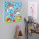 Moxy Комплект рисуване по номера Делфин, с 6 бои и 2 четки Moxy Комплект рисуване по номера Делфин, с 6 бои и 2 четки