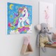 Moxy Комплект рисуване по номера Еднорог, с 6 бои и 2 четки Moxy Комплект рисуване по номера Еднорог, с 6 бои и 2 четки