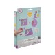 Moxy Рисуване с мъниста Love, с включена рамка, 15 х 15 cm Moxy Рисуване с мъниста Love, с включена рамка, 15 х 15 cm