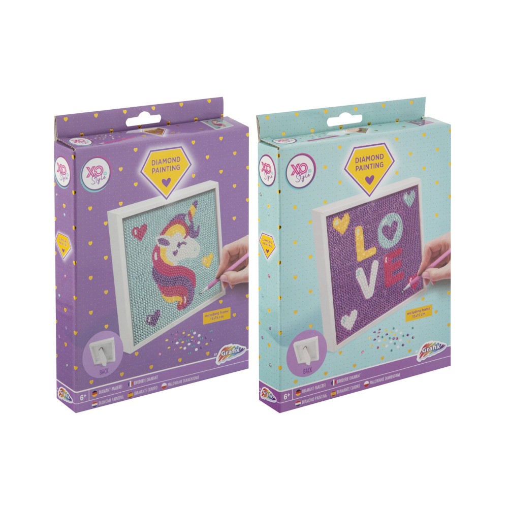 Moxy Рисуване с мъниста, с включена рамка, асорти, 15 х 15 cm, 48 броя Moxy Рисуване с мъниста, с включена рамка, асорти, 15 х 15 cm, 48 броя