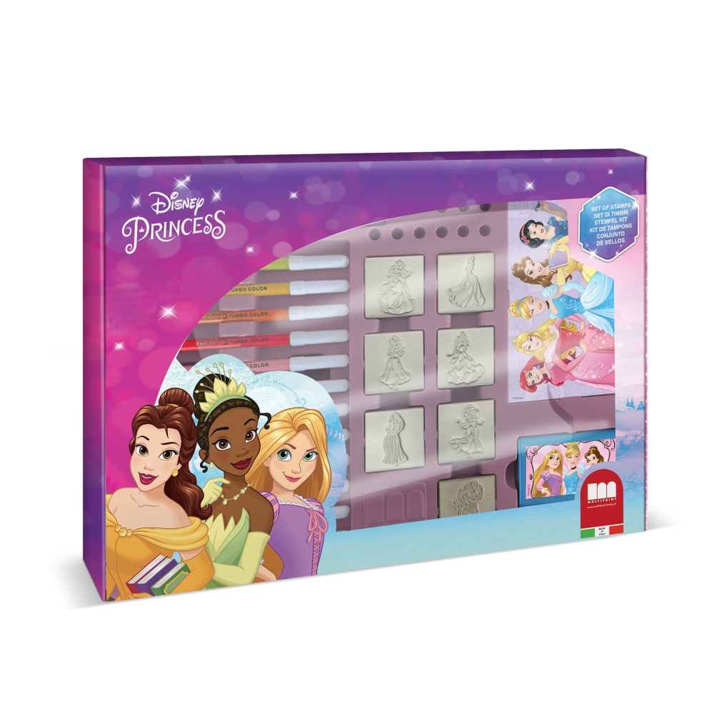 Multiprint Комплект за рисуване Princess, голяма кутия Multiprint Комплект за рисуване Princess, голяма кутия