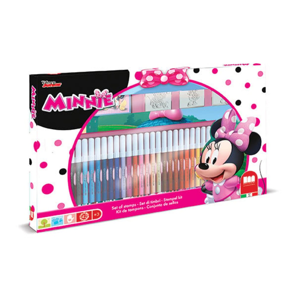 Multiprint Комплект за рисуване Minnie Mouse, с 36 флумастера Multiprint Комплект за рисуване Minnie Mouse, с 36 флумастера