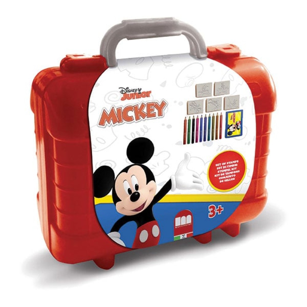 Multiprint Комплект за оцветяване Mickey Mouse, в куфарче Multiprint Комплект за оцветяване Mickey Mouse, в куфарче