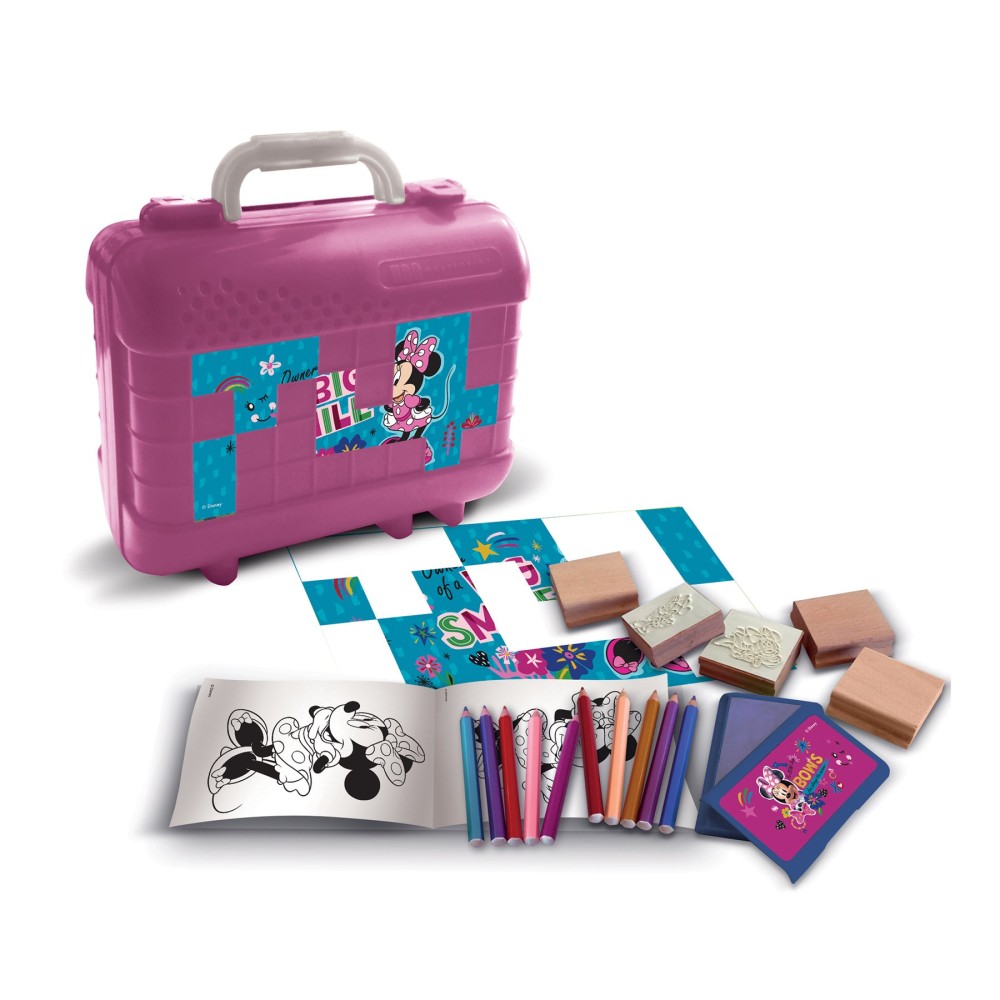 Multiprint Комплект за оцветяване Minnie Mouse, в куфарче Multiprint Комплект за оцветяване Minnie Mouse, в куфарче