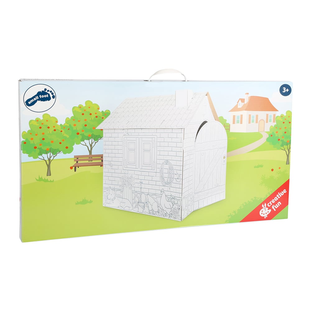 Small Foot Къща за игра, картонена, 87 х 71 х 88 cm Small Foot Къща за игра, картонена, 87 х 71 х 88 cm
