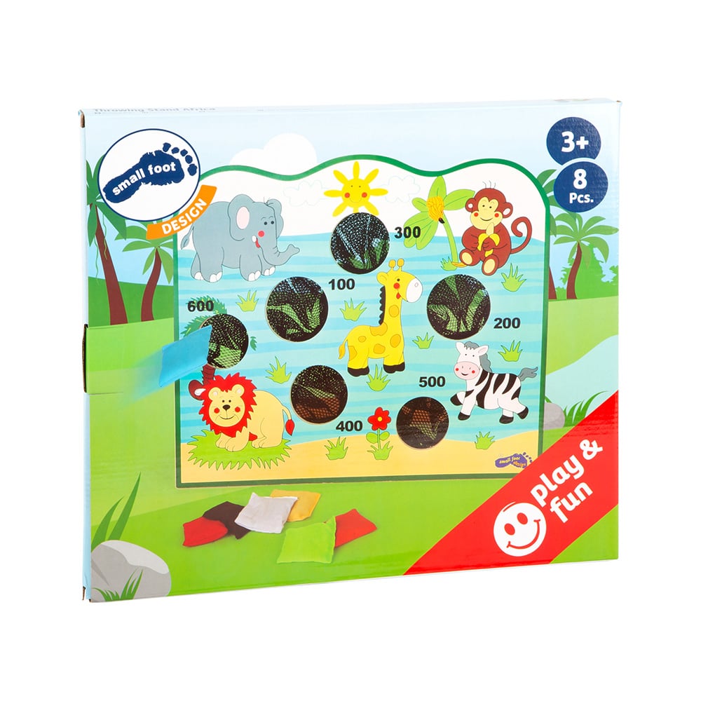Small Foot Игра за хвърляне в цел Африка, 42 x 17 x 36 cm Small Foot Игра за хвърляне в цел Африка, 42 x 17 x 36 cm