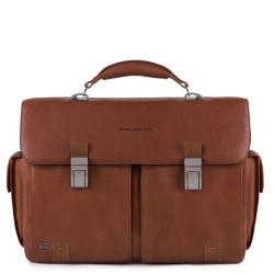 Бизнес чанта за лаптоп 15.6" Black Square - кафява
