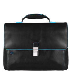 Бизнес чанта за лаптоп 15.6" Blue Square - черна