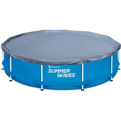 ПОКРИВАЛО ЗА БАСЕЙН SUMMER WAVES С МЕТАЛНА РАМКА ИЛИ НАДУВАЕМ РИНГ С ДИАМ. 305СМ